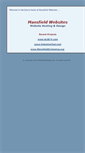 Mobile Screenshot of mansfieldwebsites.com